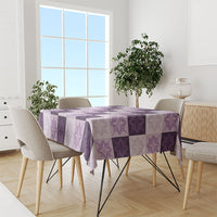 Lavender Manta Ray Hawaiian Quilt Motif Tablecloth LT05 - Polynesian Pride