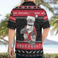 New Zealand Santa Tiki Christmas Hawaiian Shirt Meri Kirihimete LT05 - Polynesian Pride