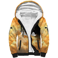 Happy Good Friday Sherpa Hoodie God Will Bless You LT05 Unisex Gold - Polynesian Pride