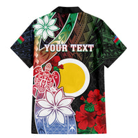 Personalised Vanuatu Shefa Day Family Matching Mermaid Dress and Hawaiian Shirt Floral Pattern LT05 - Polynesian Pride