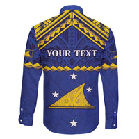 Personalised Tokelau Happy Tokehega Day Family Matching Short Sleeve Bodycon Dress and Hawaiian Shirt Polynesian Tribal Tattoo