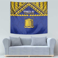 Tokelau Happy Tokehega Day Tapestry Polynesian Tribal Tattoo
