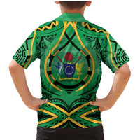 Cook Islands Constitution Day Family Matching Mermaid Dress and Hawaiian Shirt 60th Anniversary LT05 - Polynesian Pride