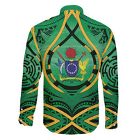 Cook Islands Constitution Day Family Matching Off Shoulder Short Dress and Hawaiian Shirt 60th Anniversary LT05 - Polynesian Pride