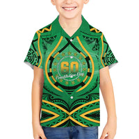 Cook Islands Constitution Day Hawaiian Shirt 60th Anniversary - Polynesian Pride