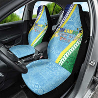 Love Malampa Fiji Day Car Seat Cover Together We Grow LT05 - Polynesian Pride