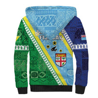 Love Malampa Fiji Day Sherpa Hoodie Together We Grow LT05 - Polynesian Pride
