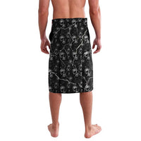 Aloha Halloween Lavalava Horror Tiki Heavy Metal Style - Polynesian Pride