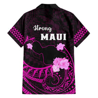 Hawaii Strong Maui Family Matching Tank Maxi Dress and Hawaiian Shirt Lahaina Is Not For Sale LT05 - Polynesian Pride