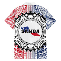 Samoa Black Saturday Family Matching Short Sleeve Bodycon Dress and Hawaiian Shirt Polynesian Tribal Simple Style LT05 - Polynesian Pride