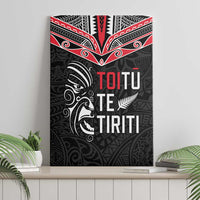 Aotearoa Toitu Te Tiriti Canvas Wall Art New Zealand Honour The Treaty LT05 - Polynesian Pride