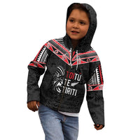 Aotearoa Toitu Te Tiriti Kid Hoodie New Zealand Honour The Treaty LT05 - Polynesian Pride