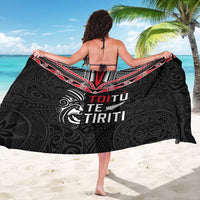 Aotearoa Toitu Te Tiriti Sarong New Zealand Honour The Treaty LT05 - Polynesian Pride