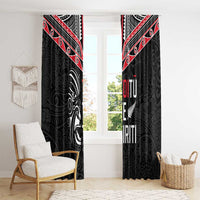 Aotearoa Toitu Te Tiriti Window Curtain New Zealand Honour The Treaty LT05 - Polynesian Pride