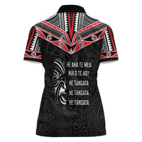 Aotearoa Toitu Te Tiriti Women Polo Shirt New Zealand Honour The Treaty LT05 - Polynesian Pride