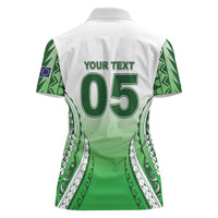 Custom Cook Islands Avaiki Rugby Women Polo Shirt Go Champions - Polynesian Pride
