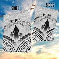 New Zealand Happy Father's Day Garden Flag Aroha Ahau Ki A Koe Papa Polynesian Tribal LT05 - Polynesian Pride
