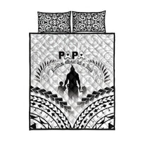 New Zealand Happy Father's Day Quilt Bed Set Aroha Ahau Ki A Koe Papa Polynesian Tribal LT05 - Polynesian Pride