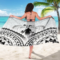 New Zealand Happy Father's Day Sarong Aroha Ahau Ki A Koe Papa Polynesian Tribal LT05 - Polynesian Pride