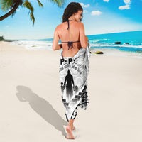New Zealand Happy Father's Day Sarong Aroha Ahau Ki A Koe Papa Polynesian Tribal LT05 - Polynesian Pride