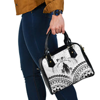 New Zealand Happy Father's Day Shoulder Handbag Aroha Ahau Ki A Koe Papa Polynesian Tribal LT05 - Polynesian Pride