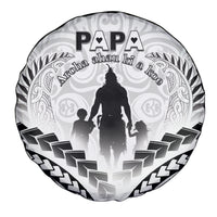 New Zealand Happy Father's Day Spare Tire Cover Aroha Ahau Ki A Koe Papa Polynesian Tribal LT05 - Polynesian Pride