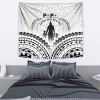 New Zealand Happy Father's Day Tapestry Aroha Ahau Ki A Koe Papa Polynesian Tribal LT05 - Polynesian Pride