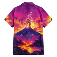 Hawaii Kilauea Volcano Family Matching Summer Maxi Dress and Hawaiian Shirt There Is Pele Goddess Of The Volcano LT05 - Polynesian Pride