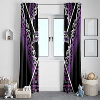 Aotearoa Moriori Window Curtain Maori Pattern New Zealand - Polynesian Pride