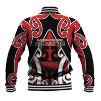 New Zealand Maori Language Week Baseball Jacket Mo Ake Tonu Te Reo LT05 - Polynesian Pride