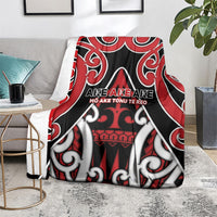 New Zealand Maori Language Week Blanket Mo Ake Tonu Te Reo LT05 - Polynesian Pride