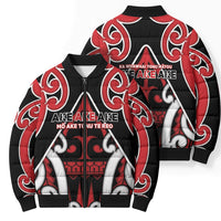 New Zealand Maori Language Week Bomber Puffer Jacket Mo Ake Tonu Te Reo LT05 - Polynesian Pride