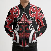 New Zealand Maori Language Week Bomber Puffer Jacket Mo Ake Tonu Te Reo LT05 - Polynesian Pride