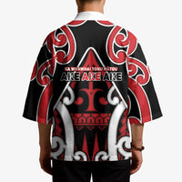 New Zealand Maori Language Week Kimono Mo Ake Tonu Te Reo LT05 - Polynesian Pride