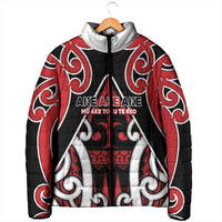 New Zealand Maori Language Week Padded Jacket Mo Ake Tonu Te Reo LT05 - Polynesian Pride