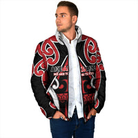 New Zealand Maori Language Week Padded Jacket Mo Ake Tonu Te Reo LT05 - Polynesian Pride