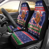 New Zealand Christmas Car Seat Cover Kiwi-sh You A Merry Christmas LT05 - Polynesian Pride