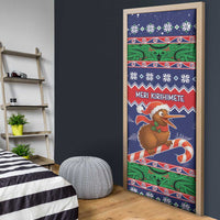 New Zealand Christmas Door Cover Kiwi-sh You A Merry Christmas LT05 - Polynesian Pride