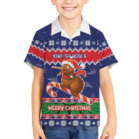 New Zealand Christmas Hawaiian Shirt Kiwi-sh You A Merry Christmas LT05 - Polynesian Pride