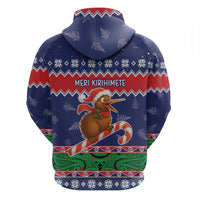New Zealand Christmas Hoodie Kiwi-sh You A Merry Christmas LT05 - Polynesian Pride