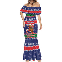 New Zealand Christmas Mermaid Dress Kiwi-sh You A Merry Christmas LT05 - Polynesian Pride