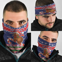 New Zealand Christmas Neck Gaiter Kiwi-sh You A Merry Christmas LT05 - Polynesian Pride