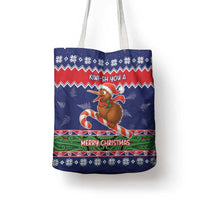 New Zealand Christmas Tote Bag Kiwi-sh You A Merry Christmas LT05 - Polynesian Pride