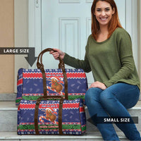 New Zealand Christmas Travel Bag Kiwi-sh You A Merry Christmas LT05 - Polynesian Pride