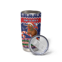 New Zealand Christmas Tumbler Cup Kiwi-sh You A Merry Christmas LT05 - Polynesian Pride