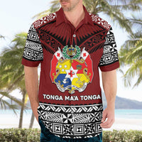 Personalised Tonga Constitution Day Hawaiian Shirt Tongan Kupesi Ngatu Pattern