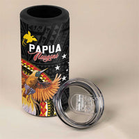 Papua New Guinea Tok Pisin Wik 4 in 1 Can Cooler Tumbler Land Of The Unexpected LT05 - Polynesian Pride