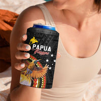 Papua New Guinea Tok Pisin Wik 4 in 1 Can Cooler Tumbler Land Of The Unexpected LT05 - Polynesian Pride