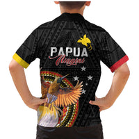 Papua New Guinea Tok Pisin Wik Family Matching Mermaid Dress and Hawaiian Shirt Land Of The Unexpected LT05 - Polynesian Pride