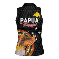 Papua New Guinea Tok Pisin Wik Women Sleeveless Polo Shirt Land Of The Unexpected LT05 - Polynesian Pride